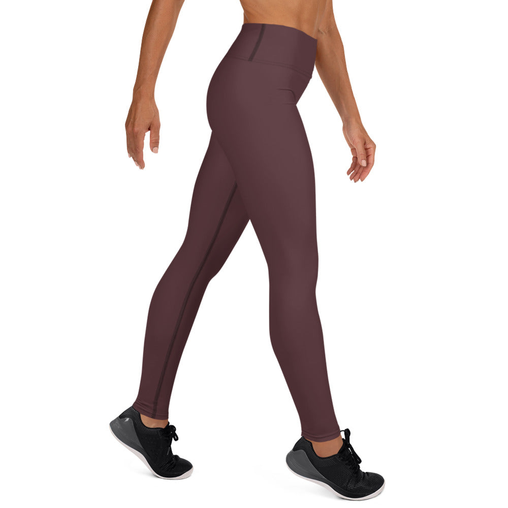 360 Lifestyle Yoga Leggings in Solid Cab Sav