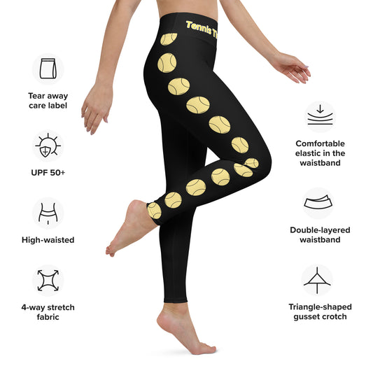 Tennis Ball Yoga Leggings ilmt