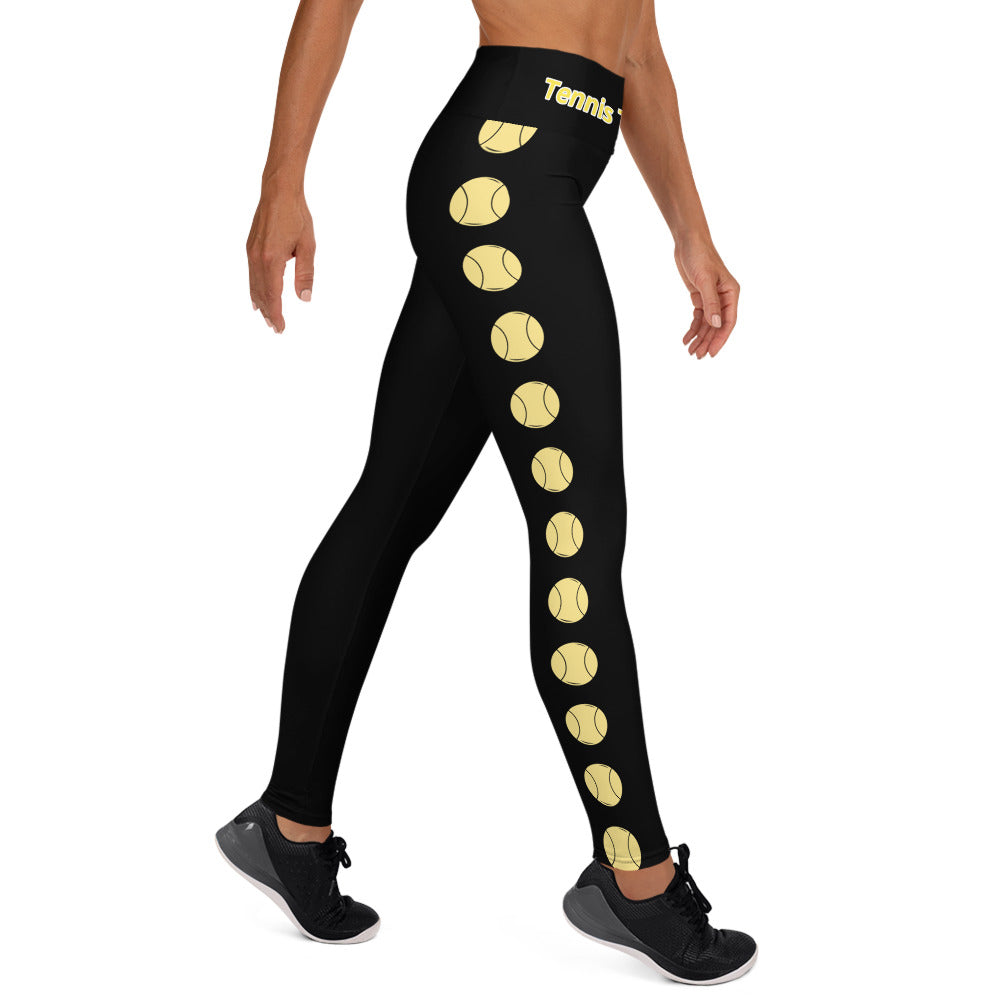 Tennis Ball Yoga Leggings ilmt