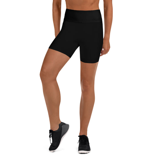 360 Lifestyle Yoga Shorts Solid Black