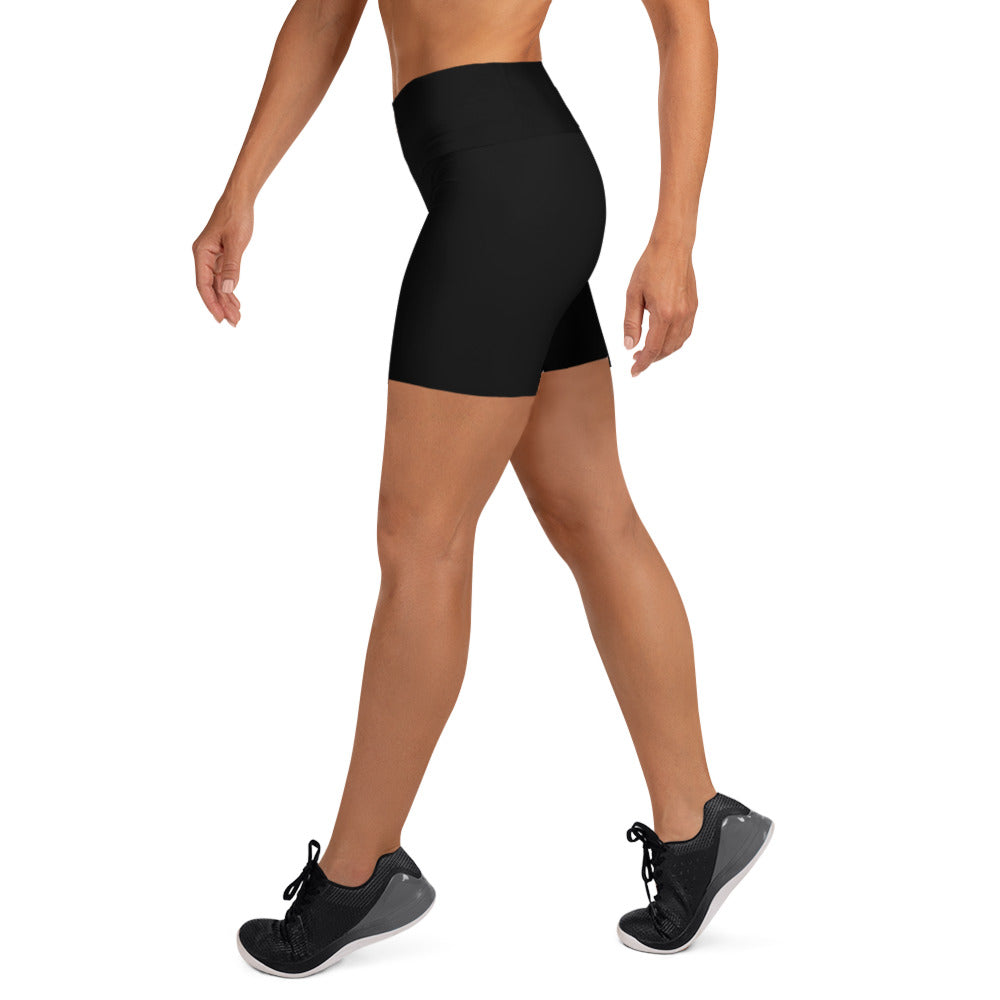 360 Lifestyle Yoga Shorts Solid Black