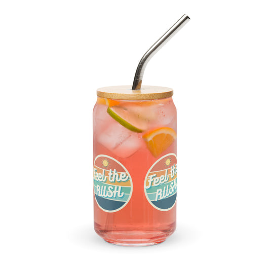 Feel the Rush Can-shaped glass