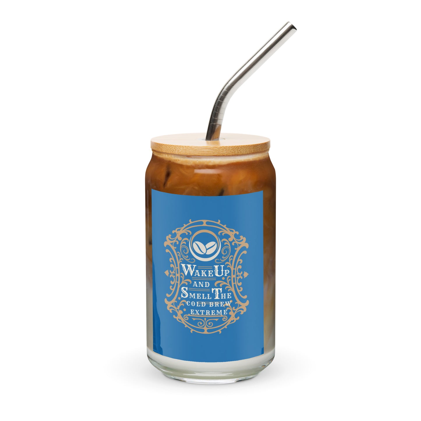 Cold Brew Can-shaped glass