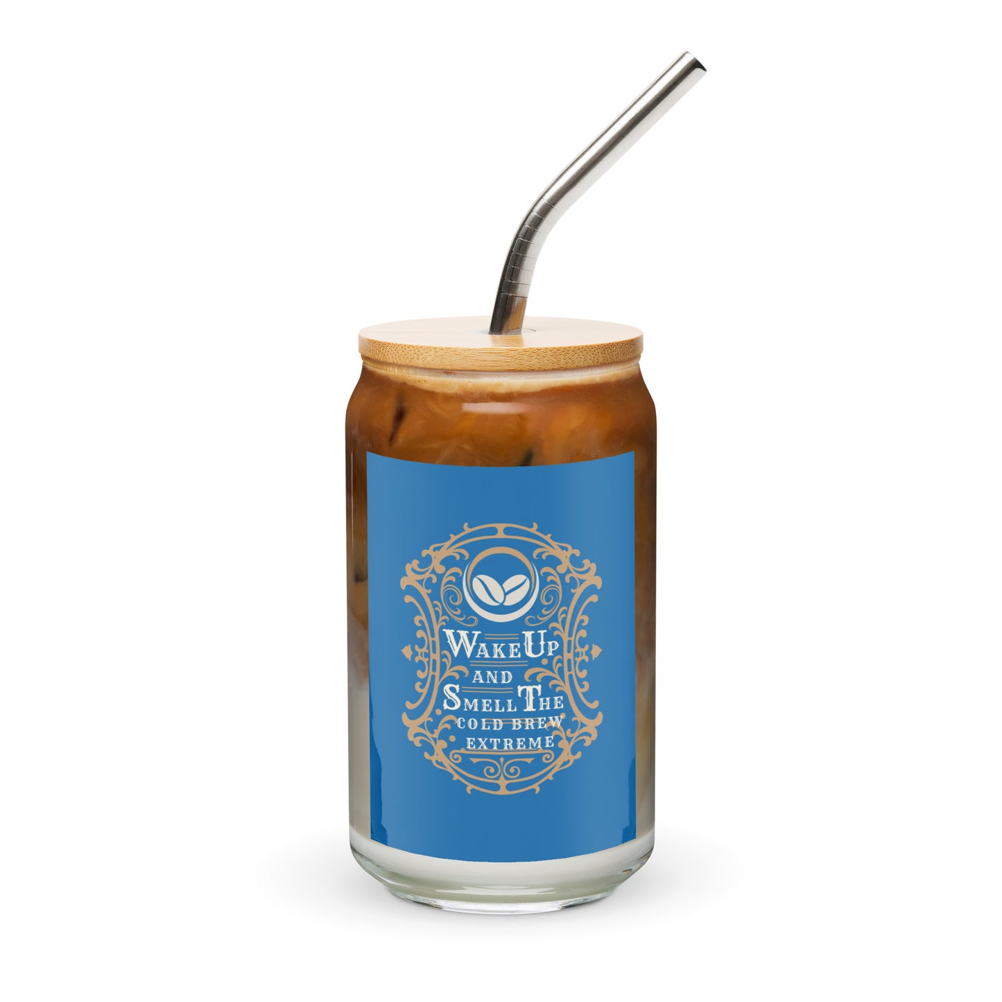 Cold Brew Can-shaped glass