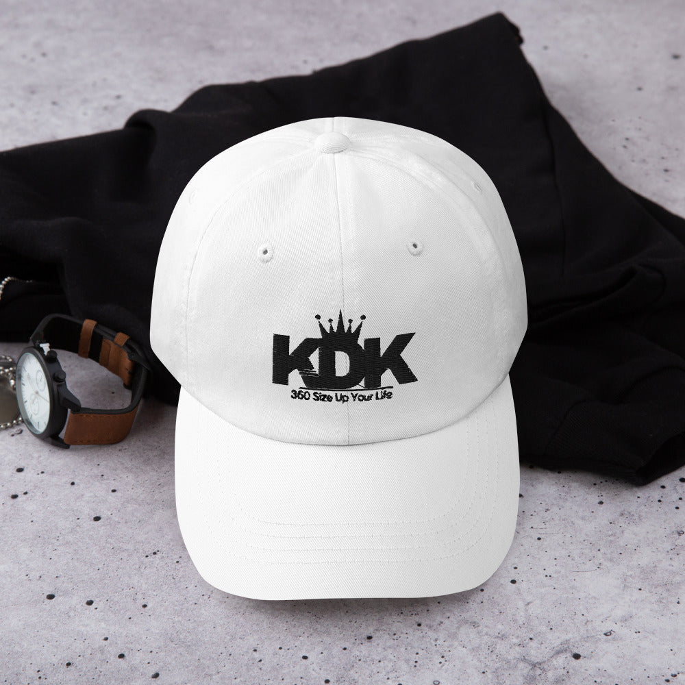 Custom branded Dad hat KDK