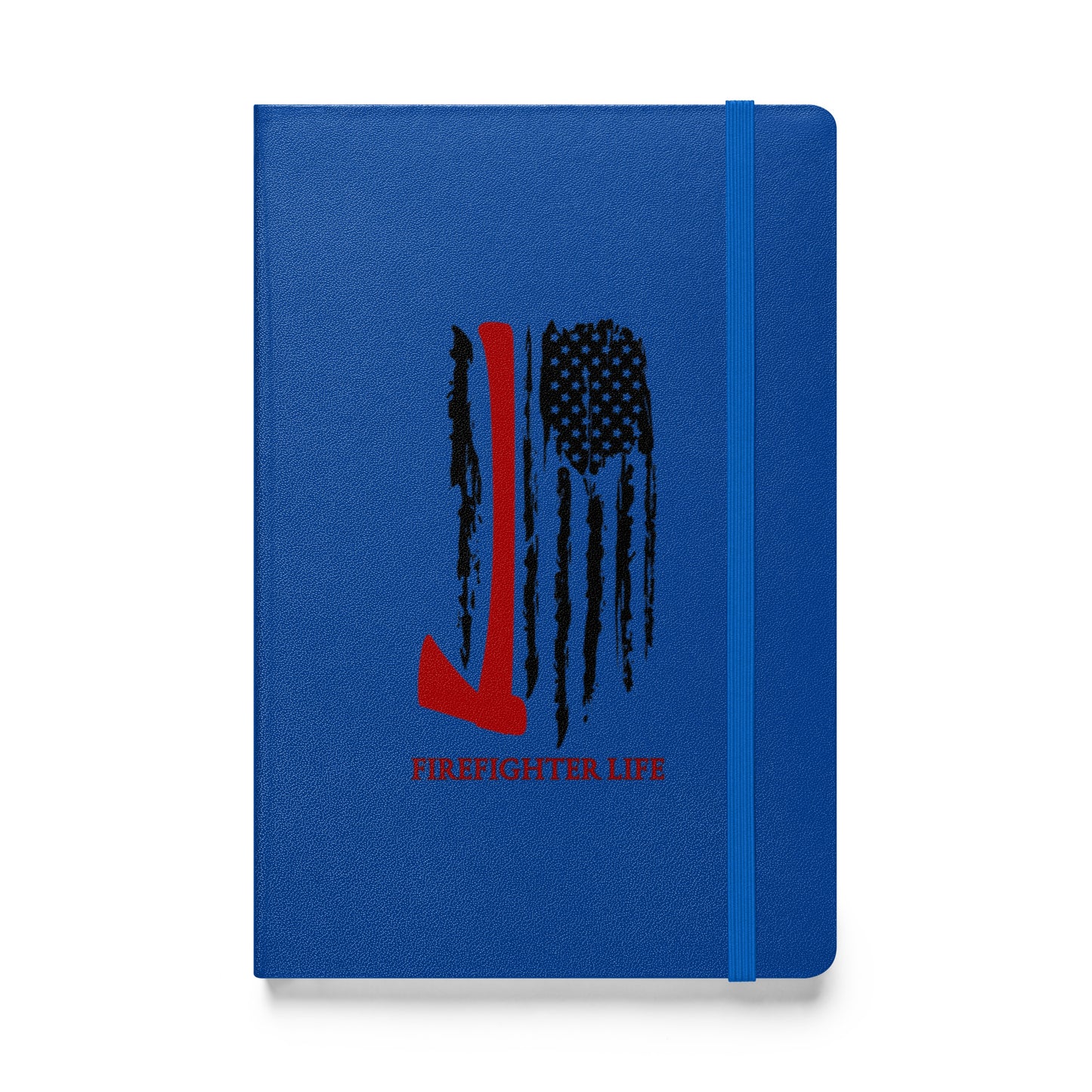 Firefighter Life Hardcover bound notebook