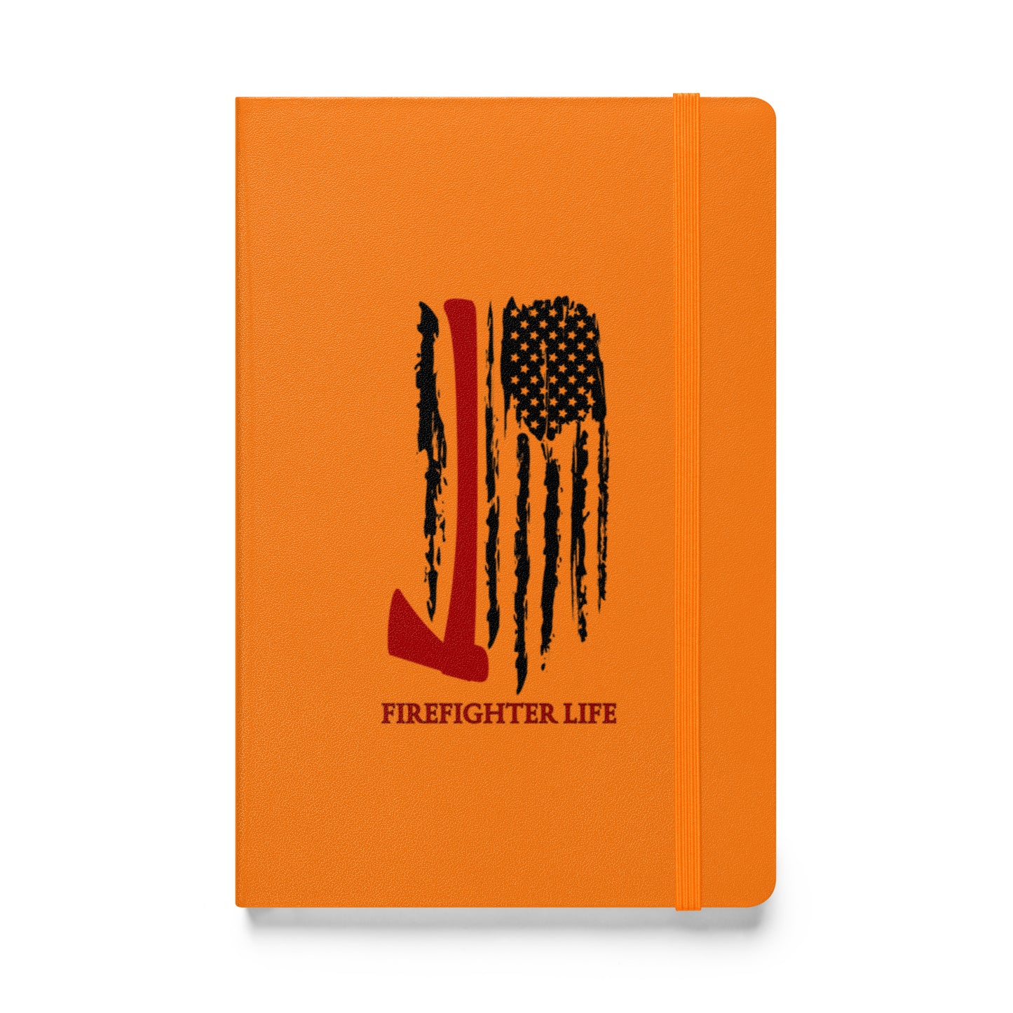 Firefighter Life Hardcover bound notebook