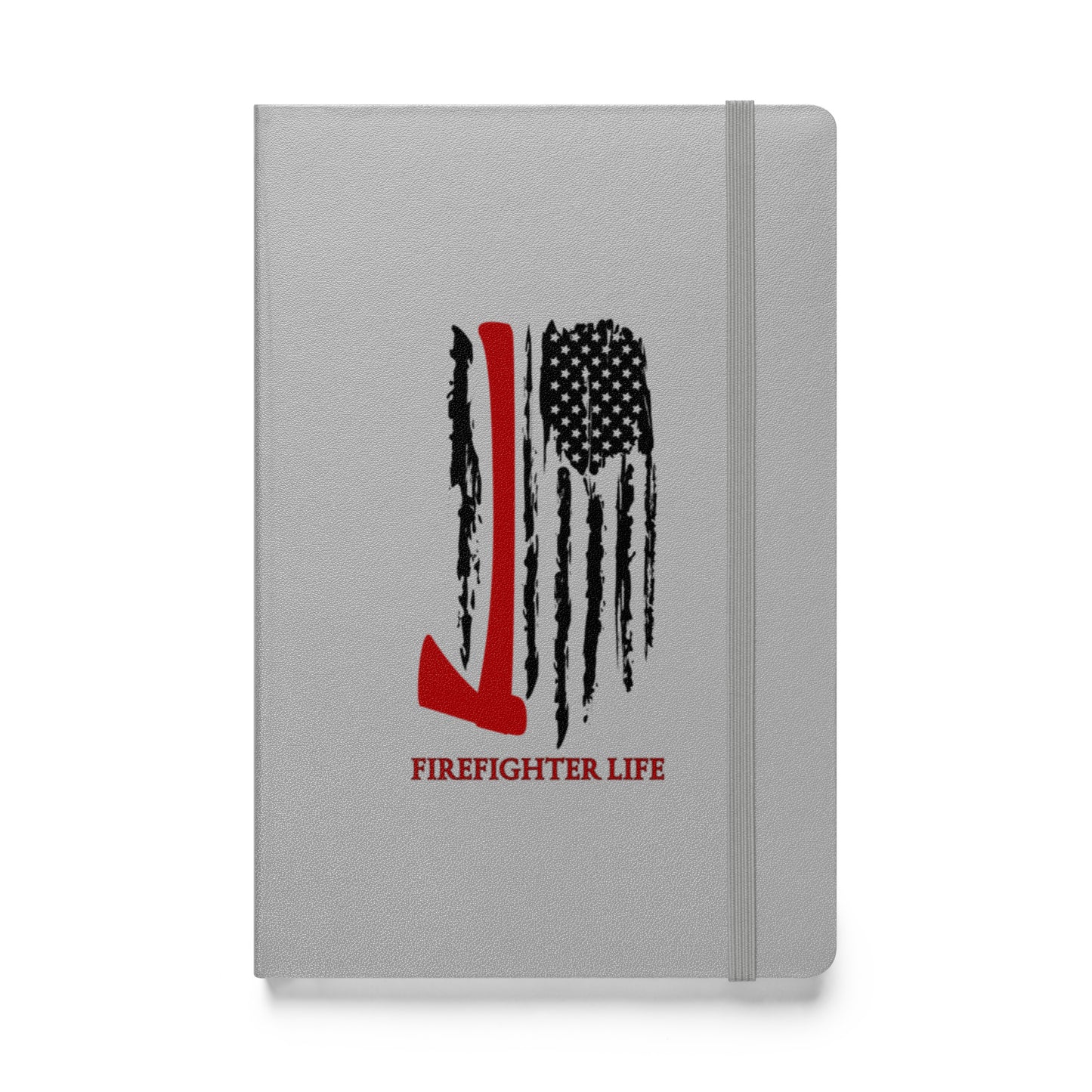 Firefighter Life Hardcover bound notebook