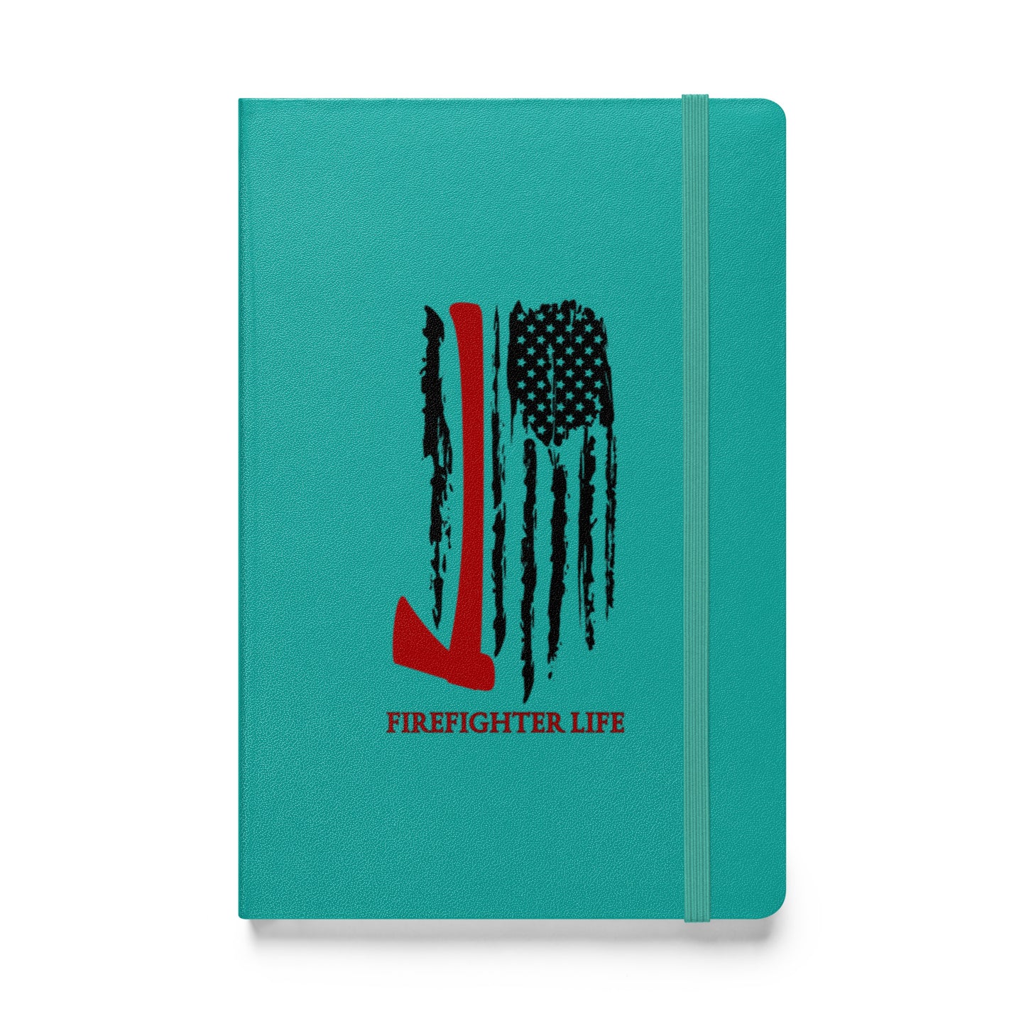 Firefighter Life Hardcover bound notebook