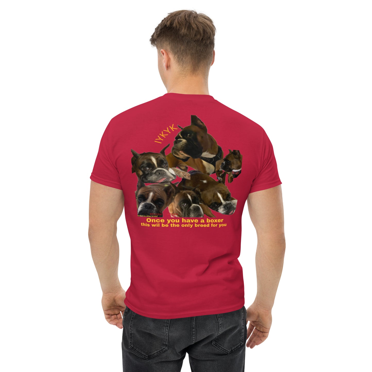 Boxer Dog breed Men's classic tee ilyf