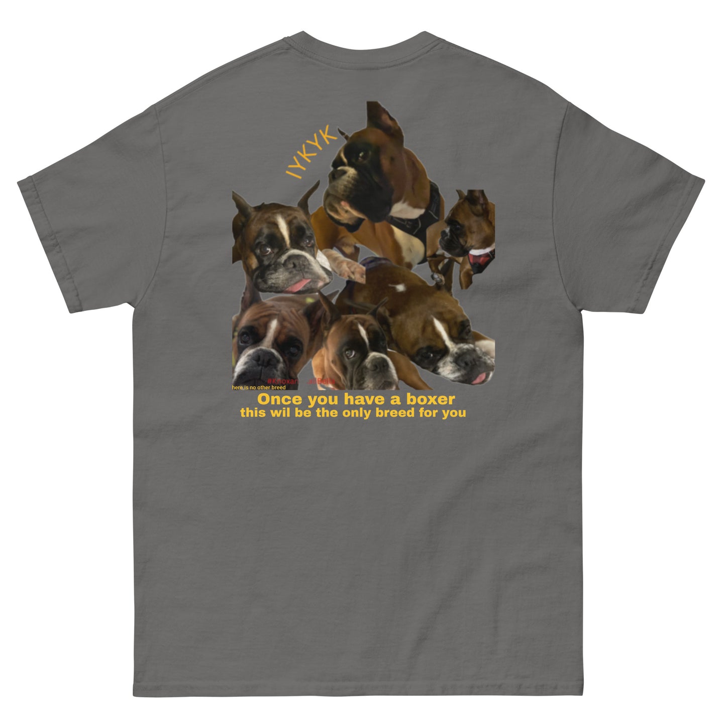 Boxer Dog breed Men's classic tee ilyf