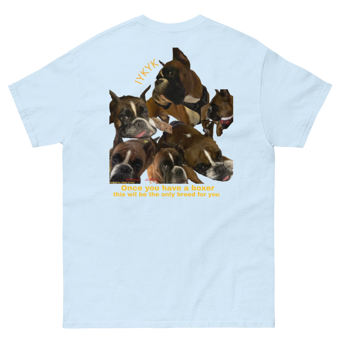 Boxer Dog breed Men's classic tee ilyf