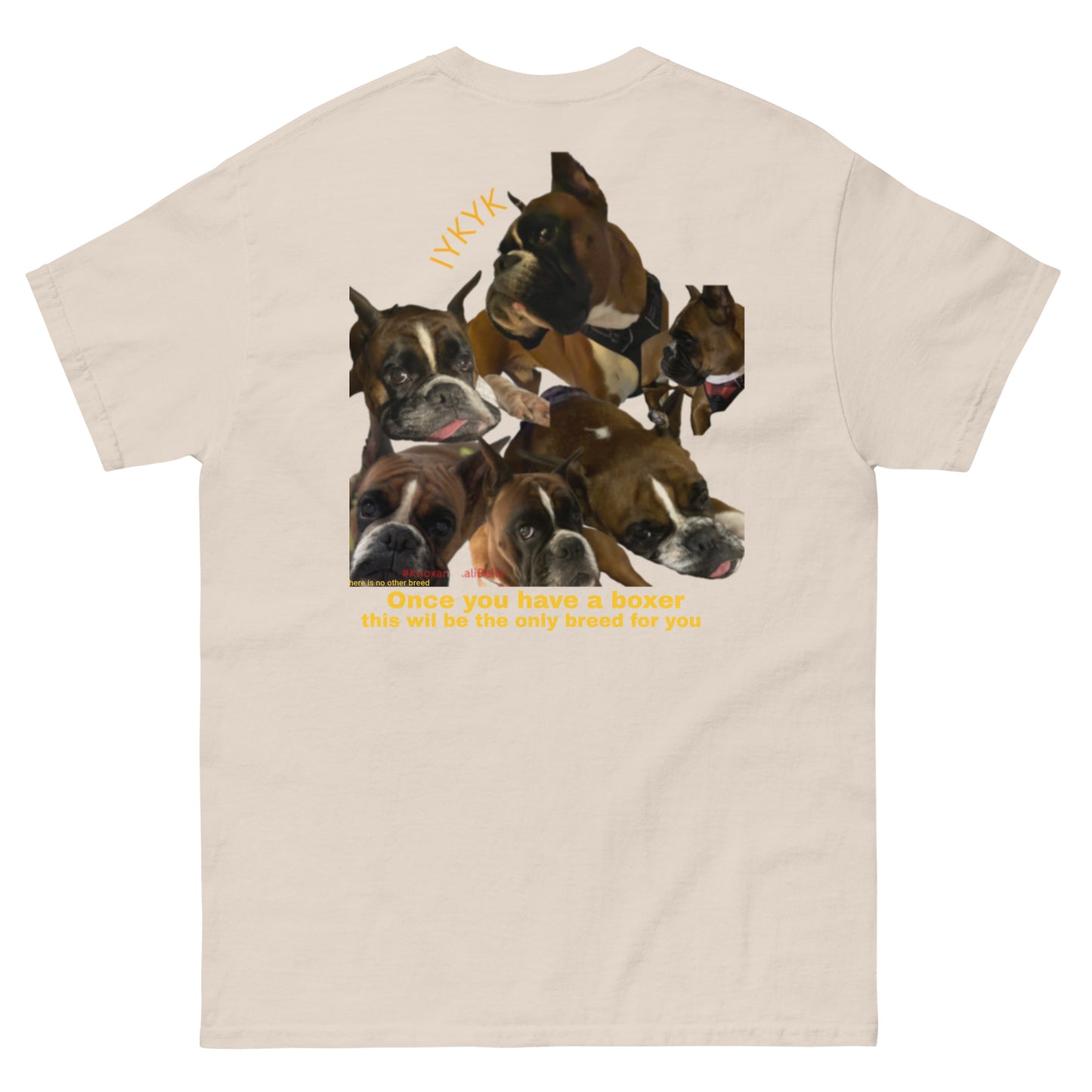 Boxer Dog breed Men's classic tee ilyf