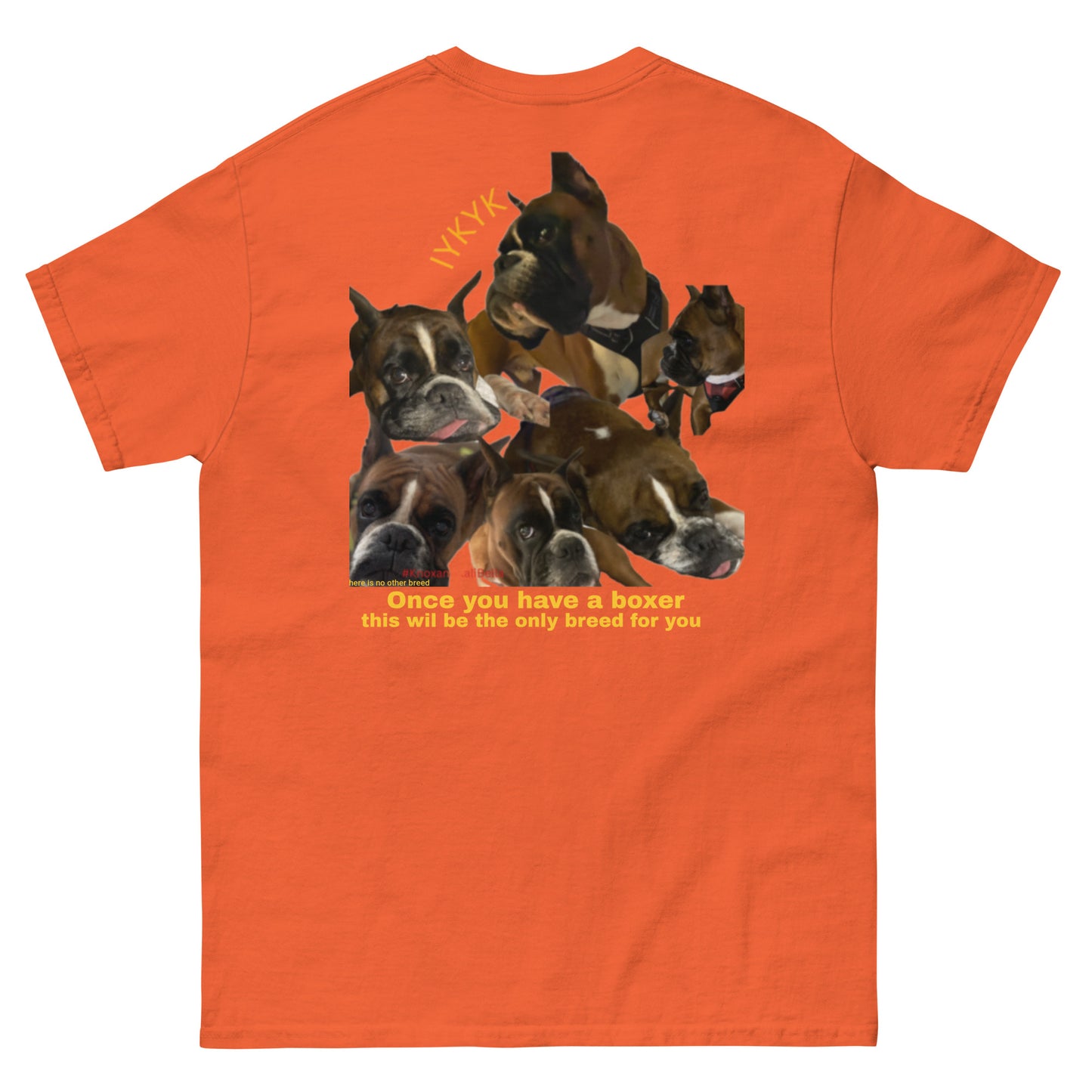 Boxer Dog breed Men's classic tee ilyf