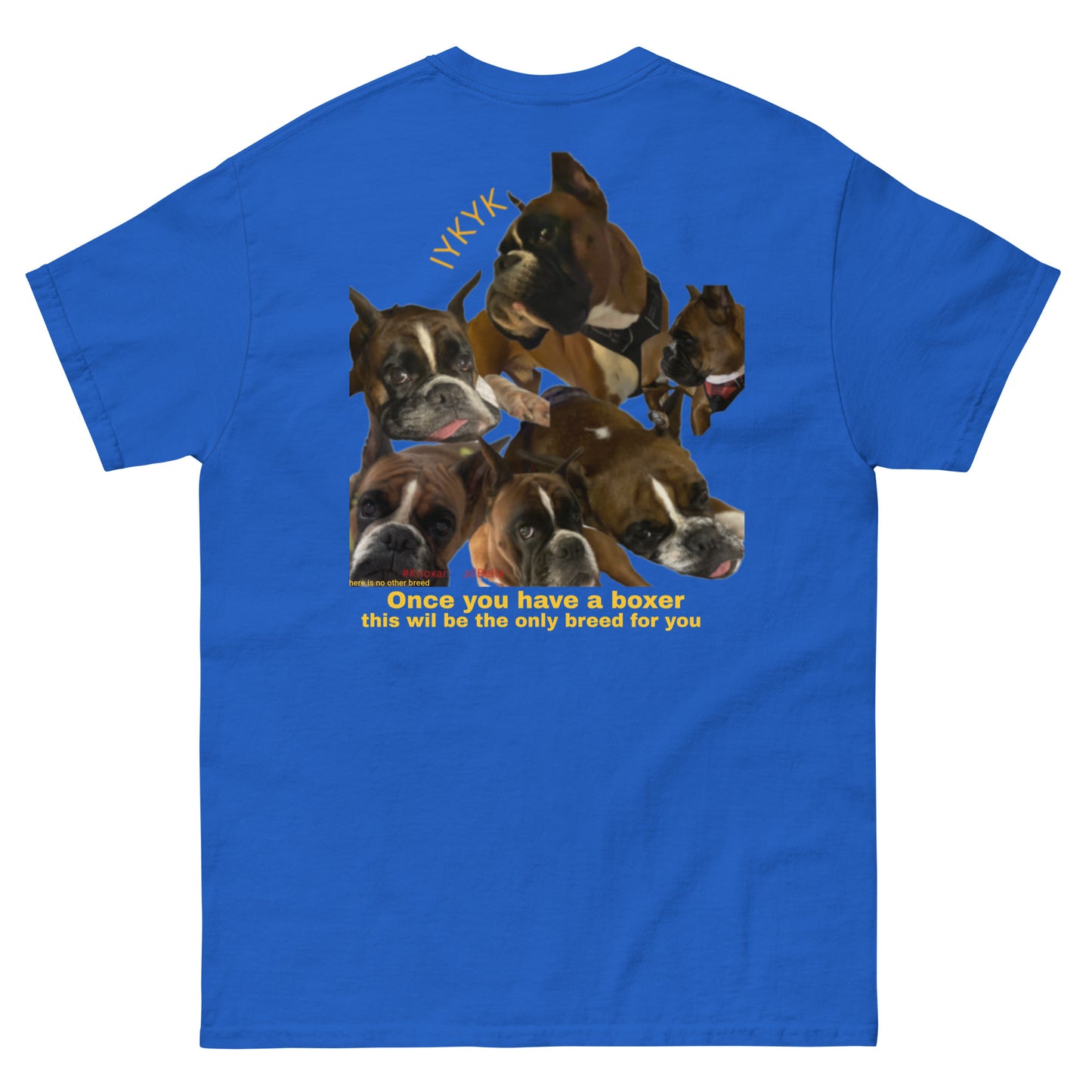 Boxer Dog breed Men's classic tee ilyf