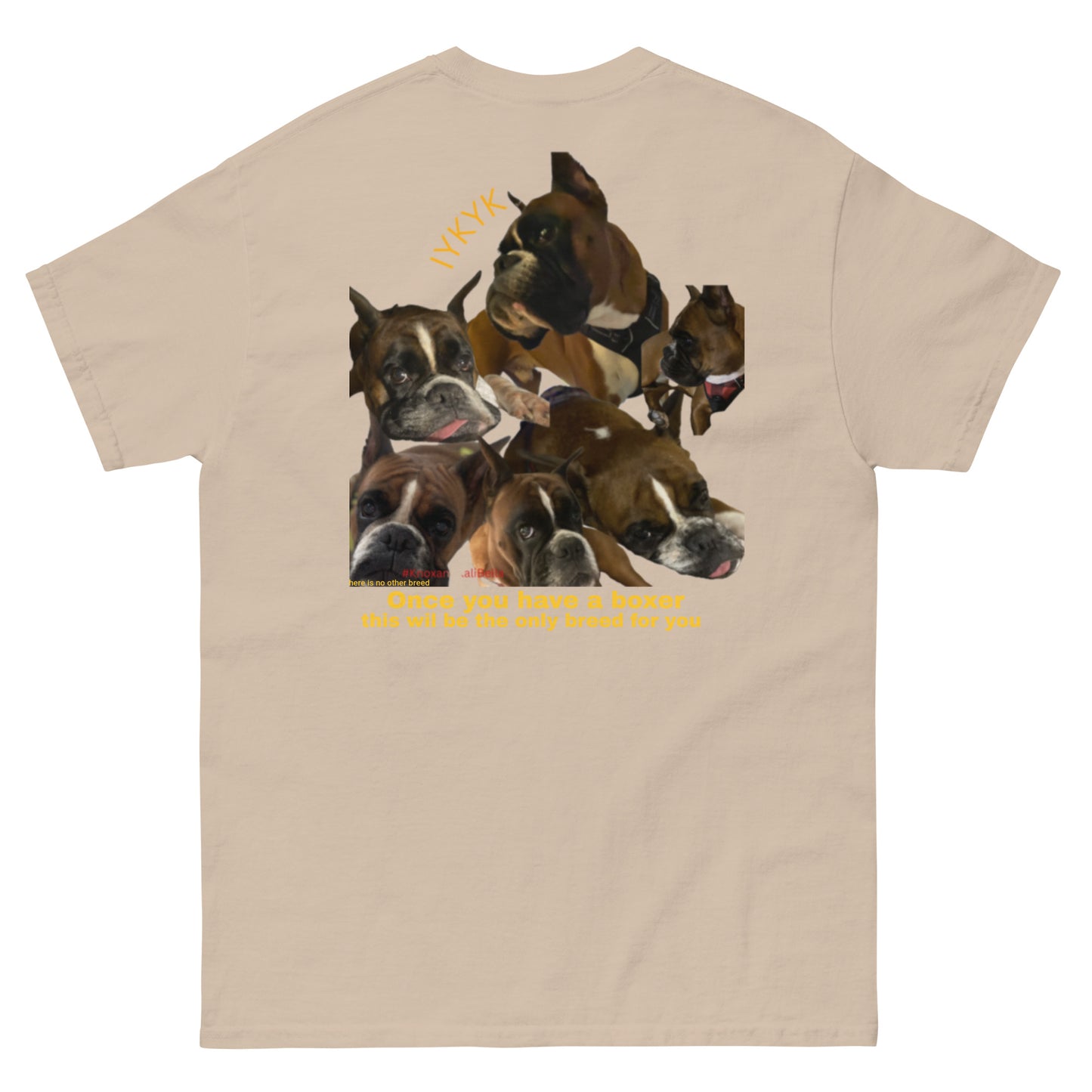 Boxer Dog breed Men's classic tee ilyf