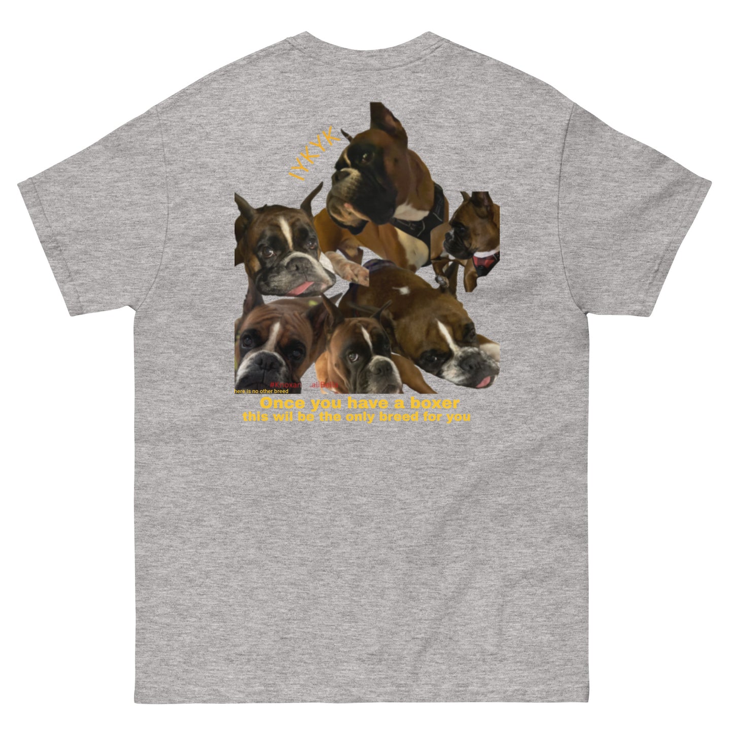 Boxer Dog breed Men's classic tee ilyf