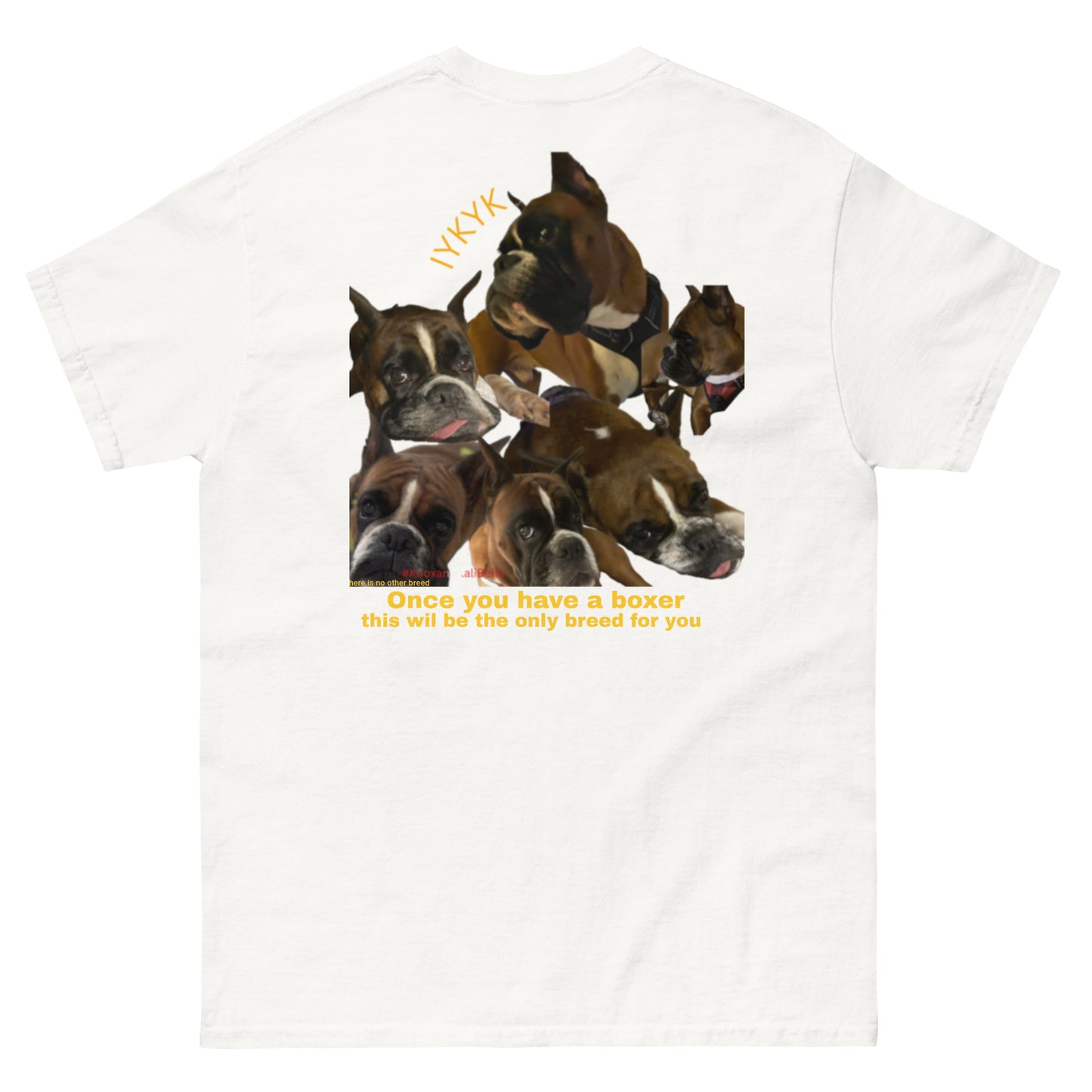 Boxer Dog breed Men's classic tee ilyf