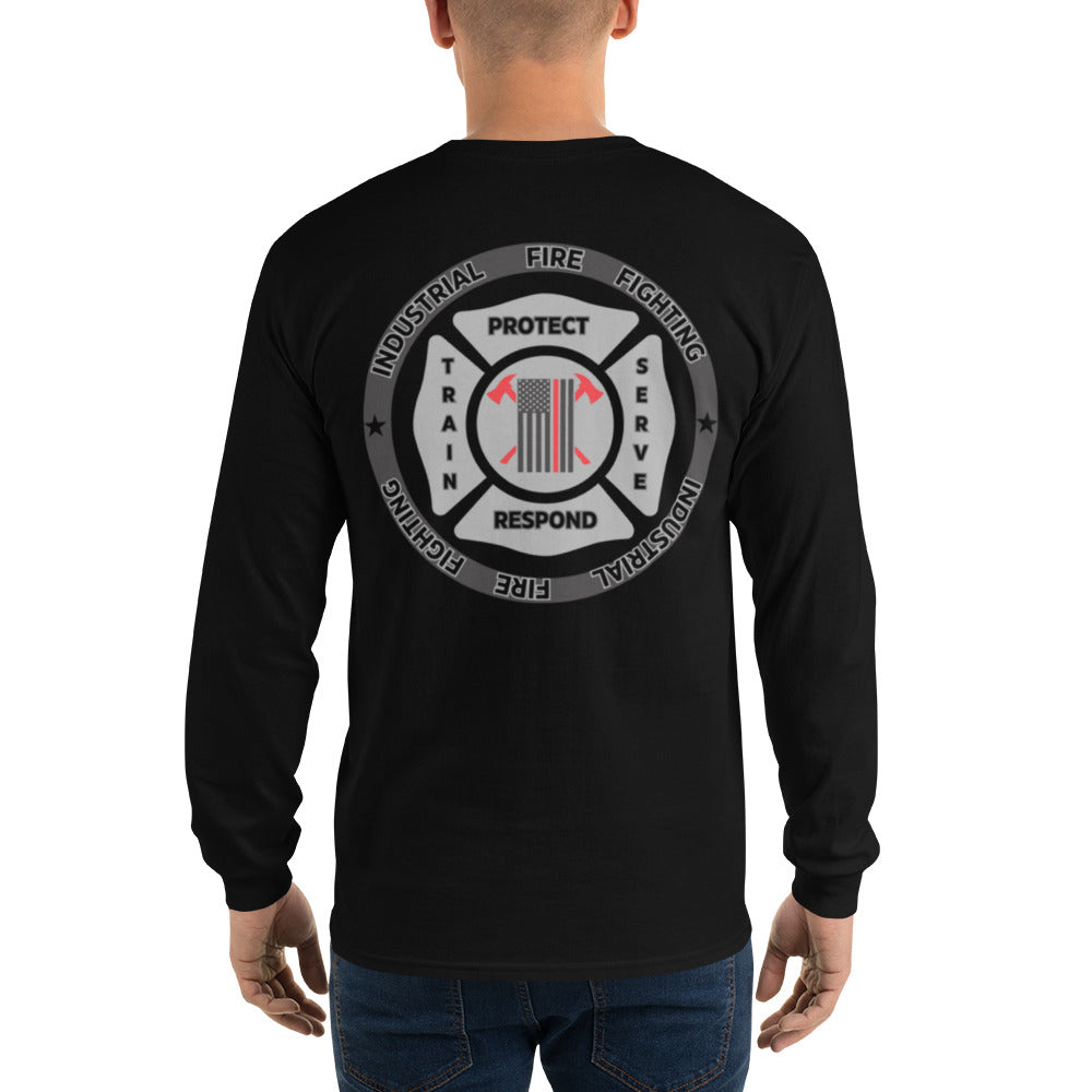 Industrial Fire Fighting Men’s Long Sleeve Shirt