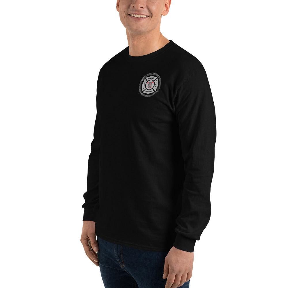 Industrial Fire Fighting Men’s Long Sleeve Shirt