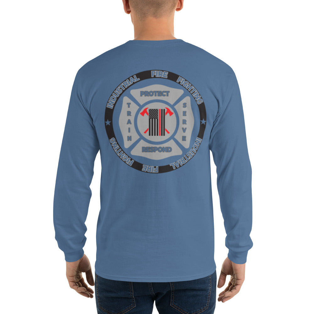 Industrial Fire Fighting Men’s Long Sleeve Shirt