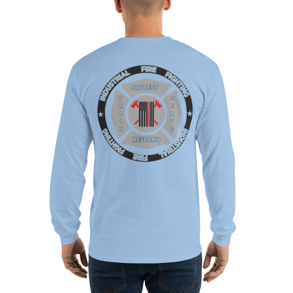 Industrial Fire Fighting Men’s Long Sleeve Shirt