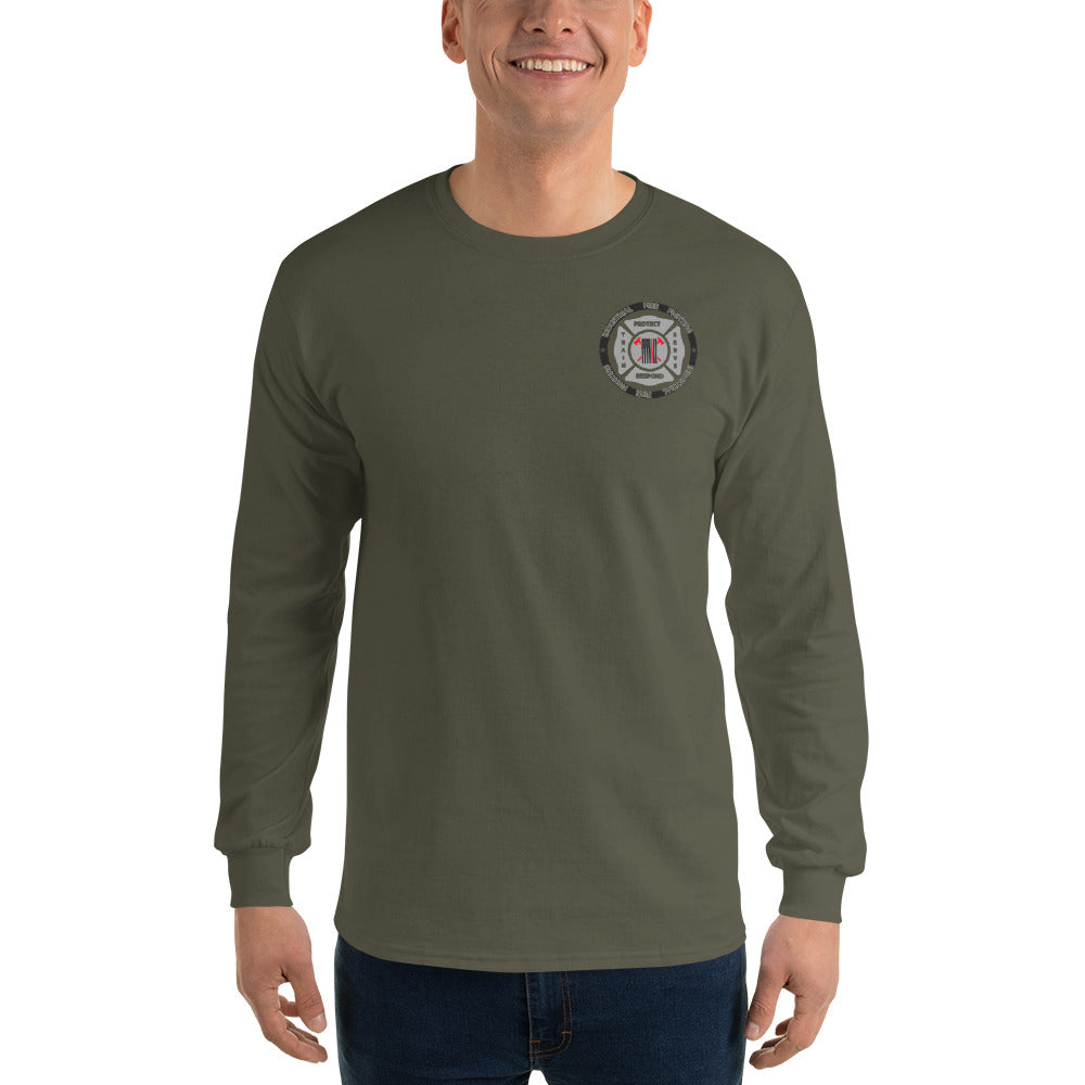 Industrial Fire Fighting Men’s Long Sleeve Shirt