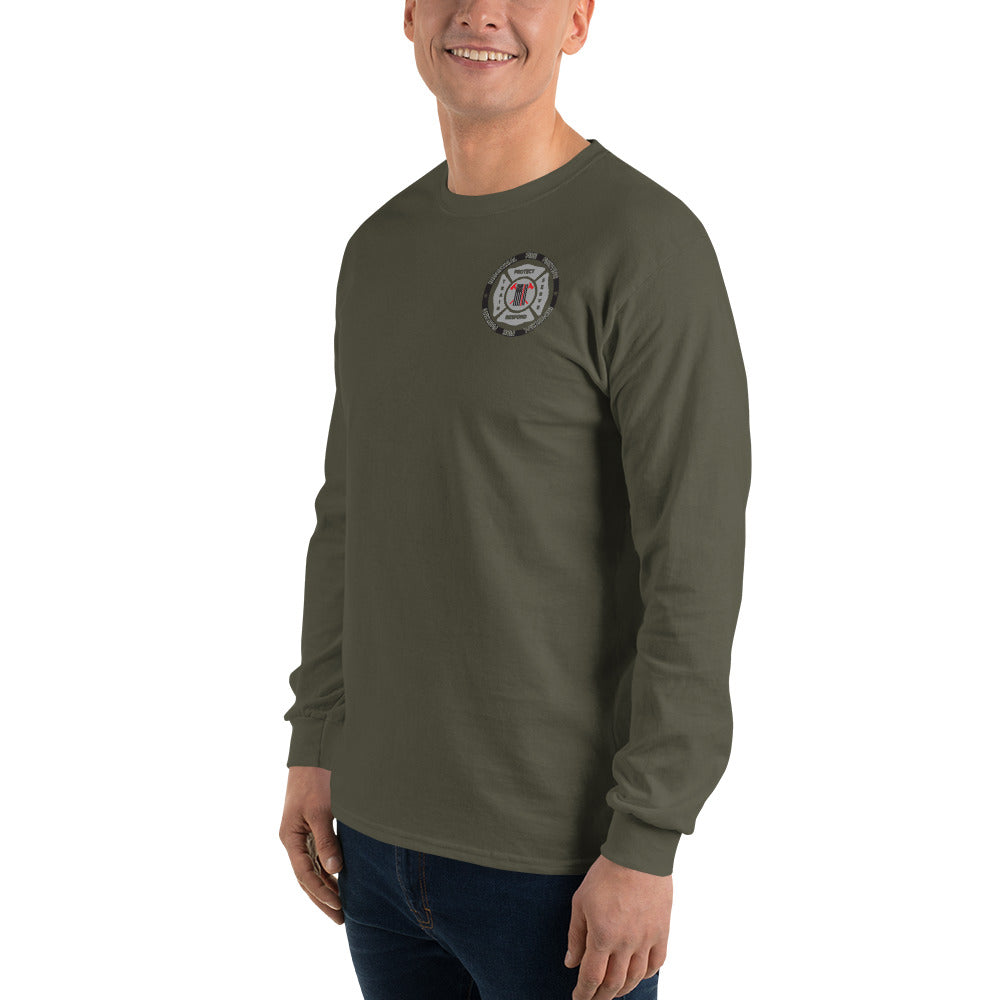 Industrial Fire Fighting Men’s Long Sleeve Shirt