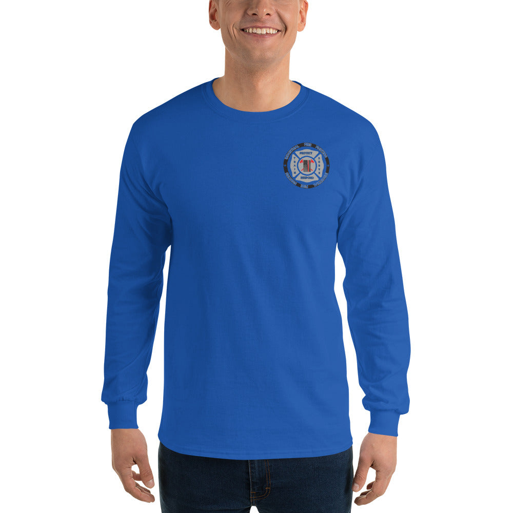 Industrial Fire Fighting Men’s Long Sleeve Shirt