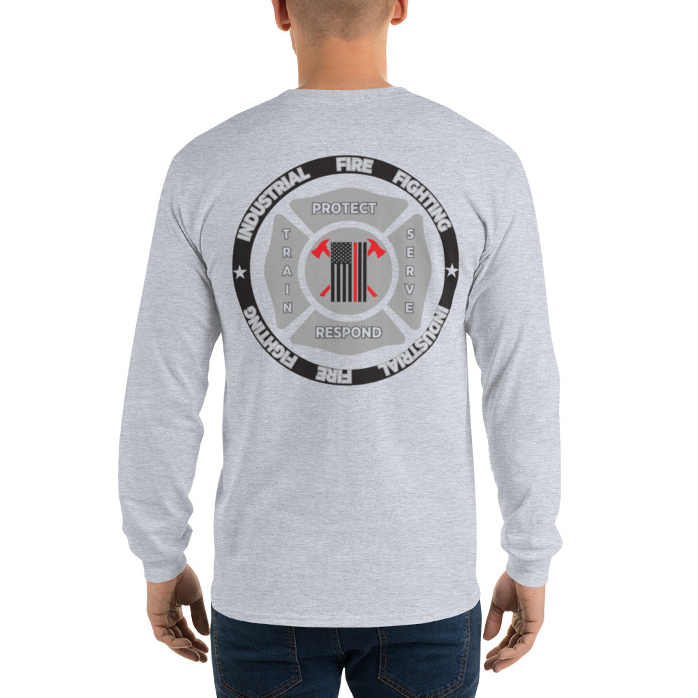 Industrial Fire Fighting Men’s Long Sleeve Shirt