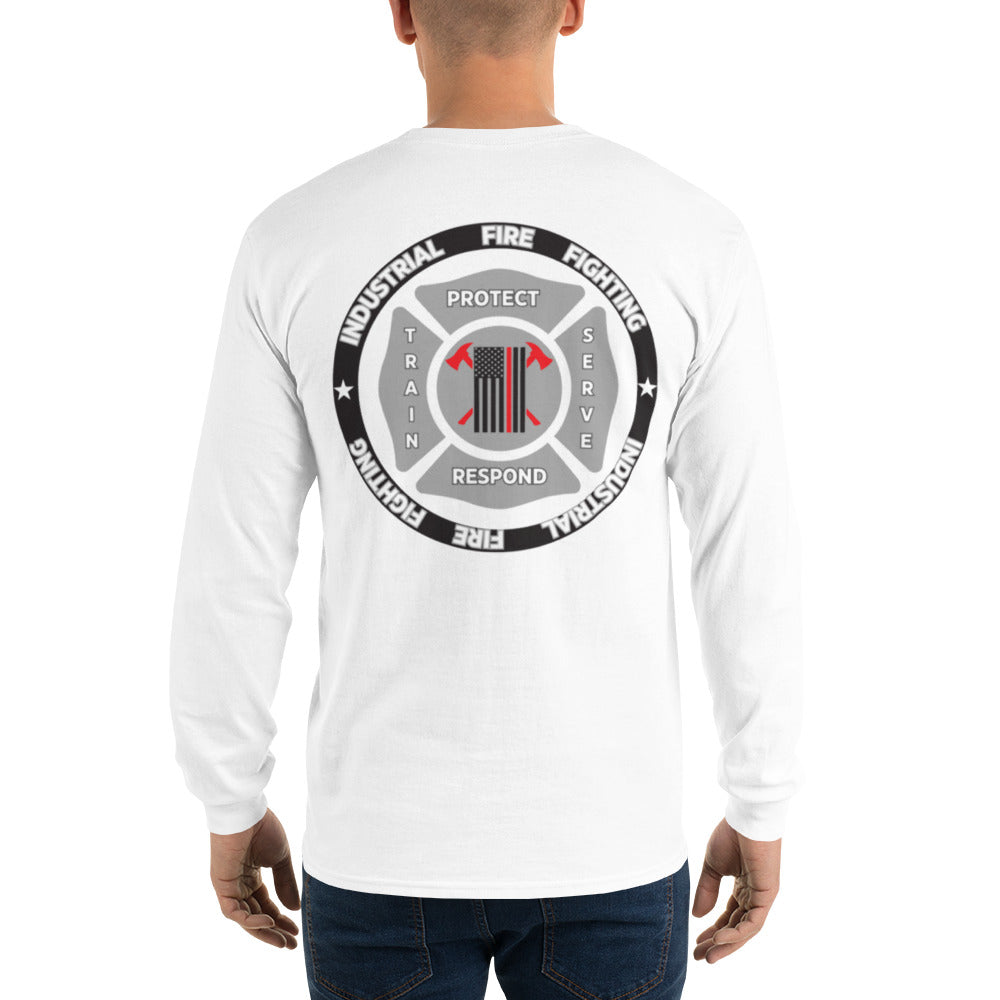 Industrial Fire Fighting Men’s Long Sleeve Shirt