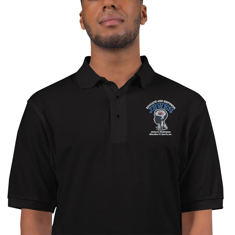 JBWES Embroidery Men's Premium Polo