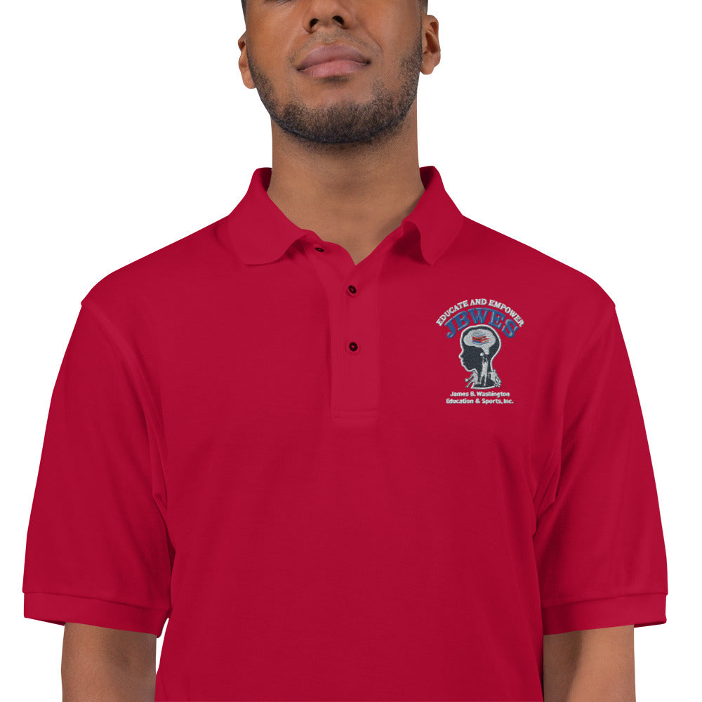 JBWES Embroidery Men's Premium Polo