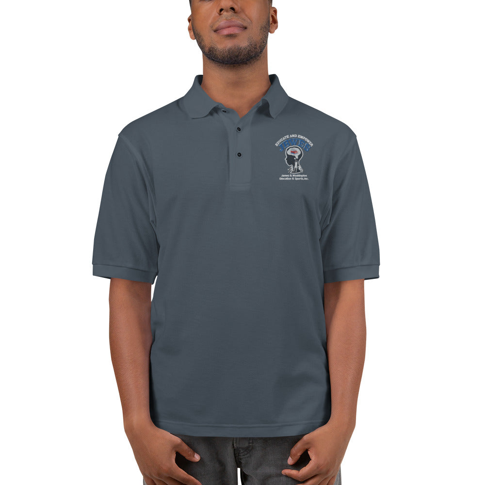 JBWES Embroidery Men's Premium Polo