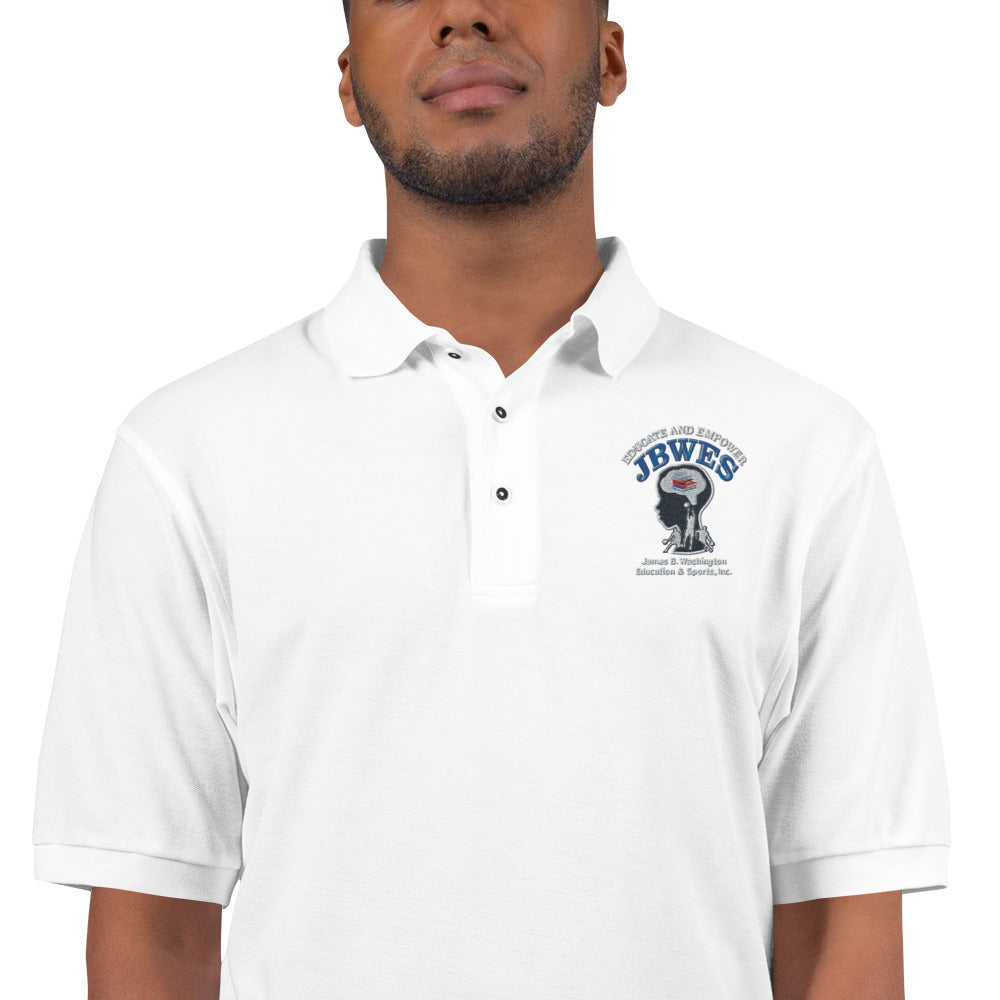 JBWES Embroidery Men's Premium Polo