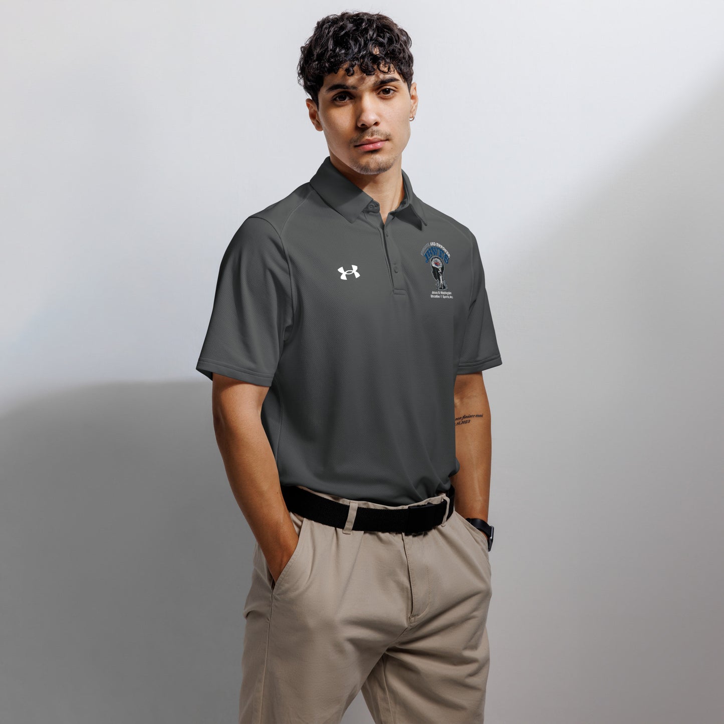 JBWES Embroidered Under Armour® men's polo