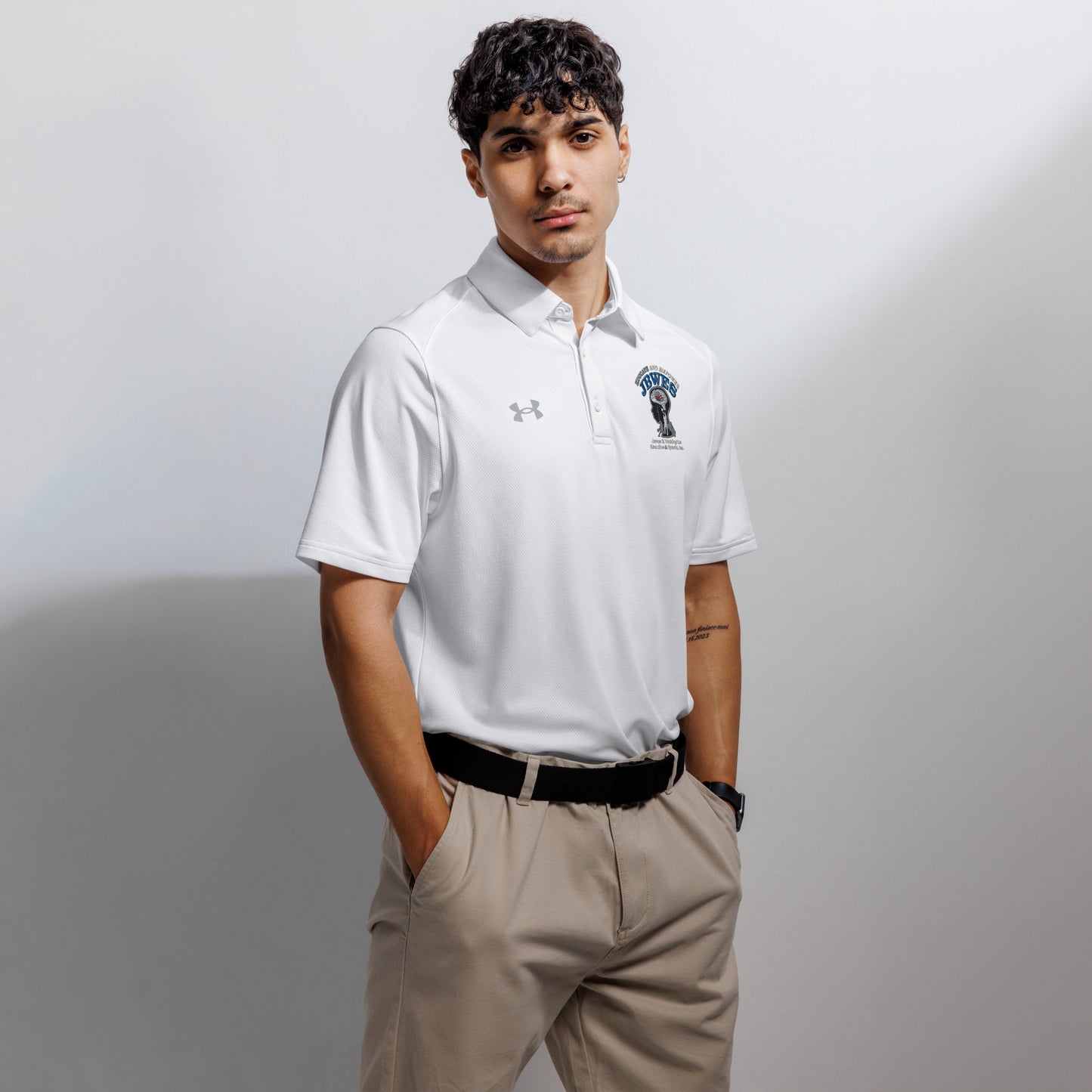 JBWES Embroidered Under Armour® men's polo