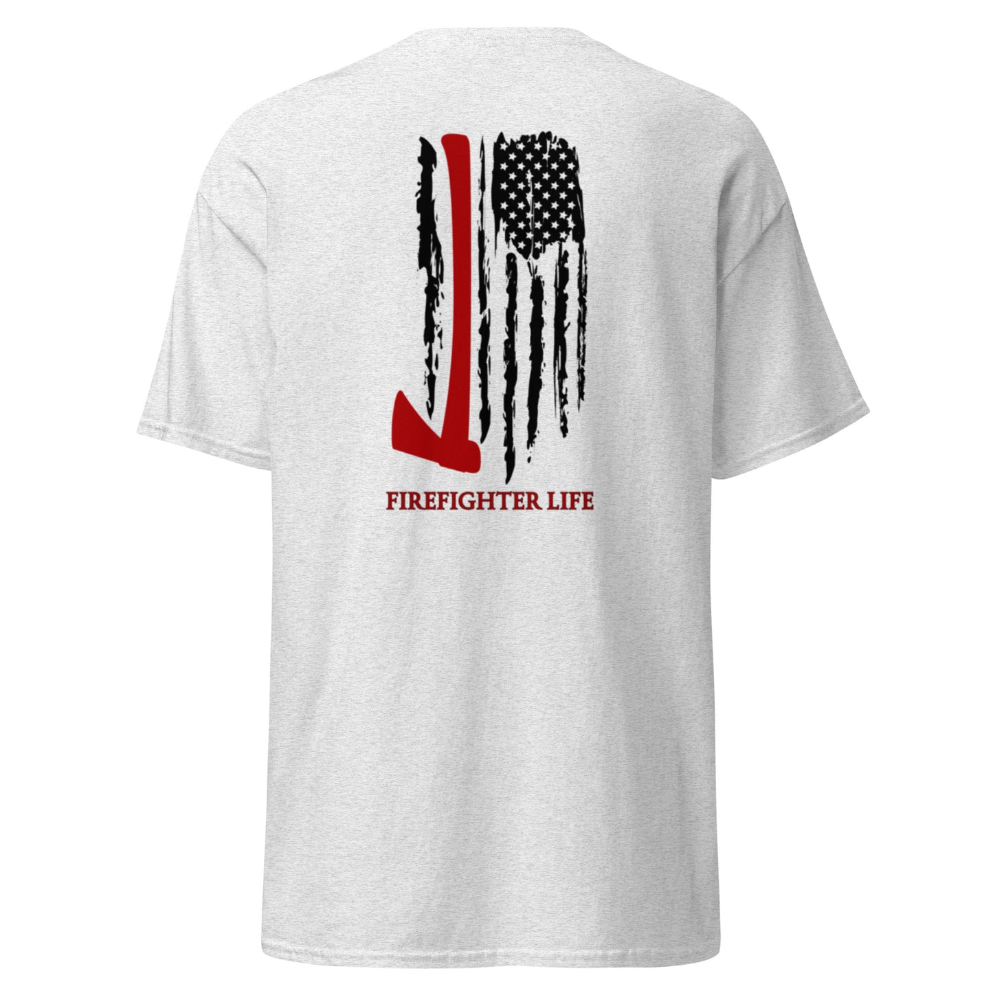 Firefighter Life Unisex classic tee front and back print