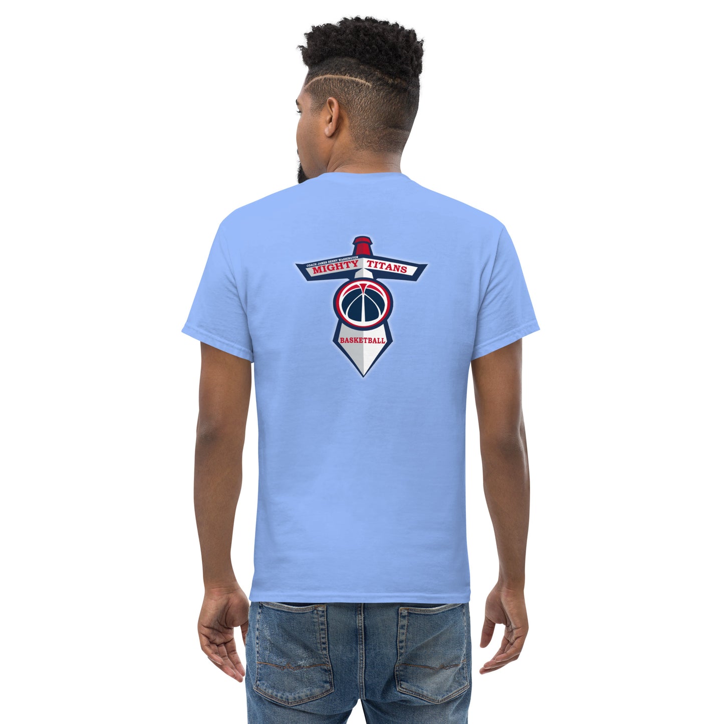 Titan Logo chest and back Unisex classic tee