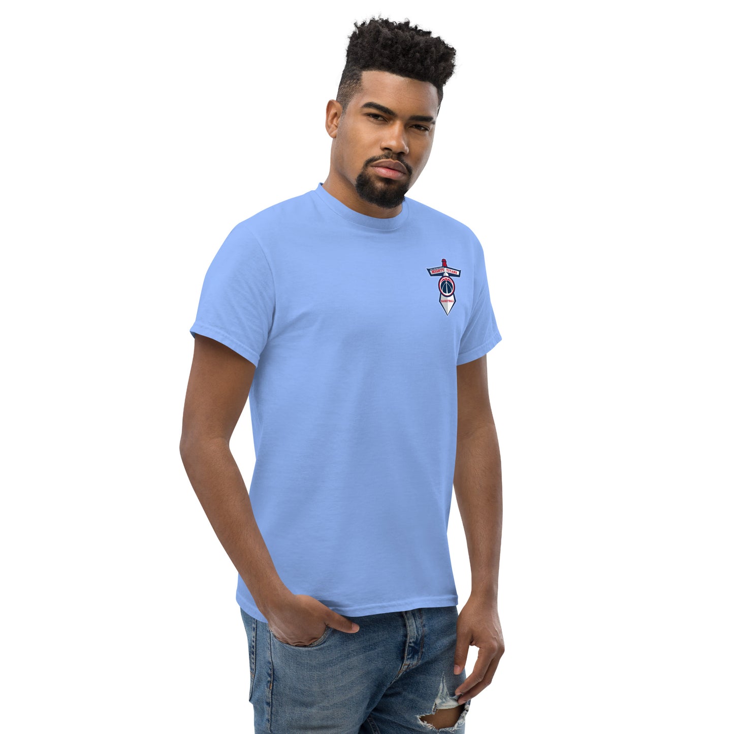 Titan Logo chest and back Unisex classic tee