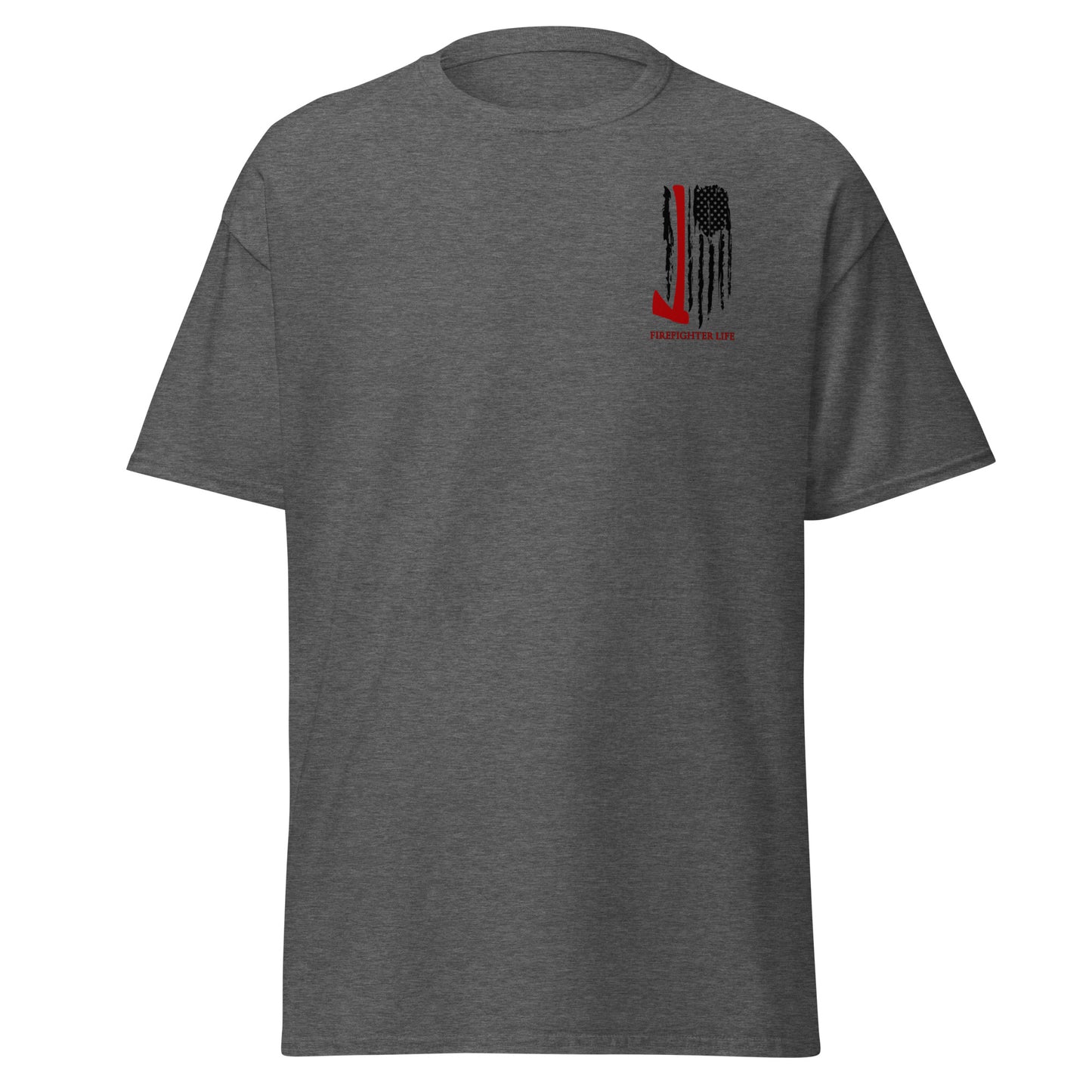 Firefighter Life Unisex classic tee front and back print