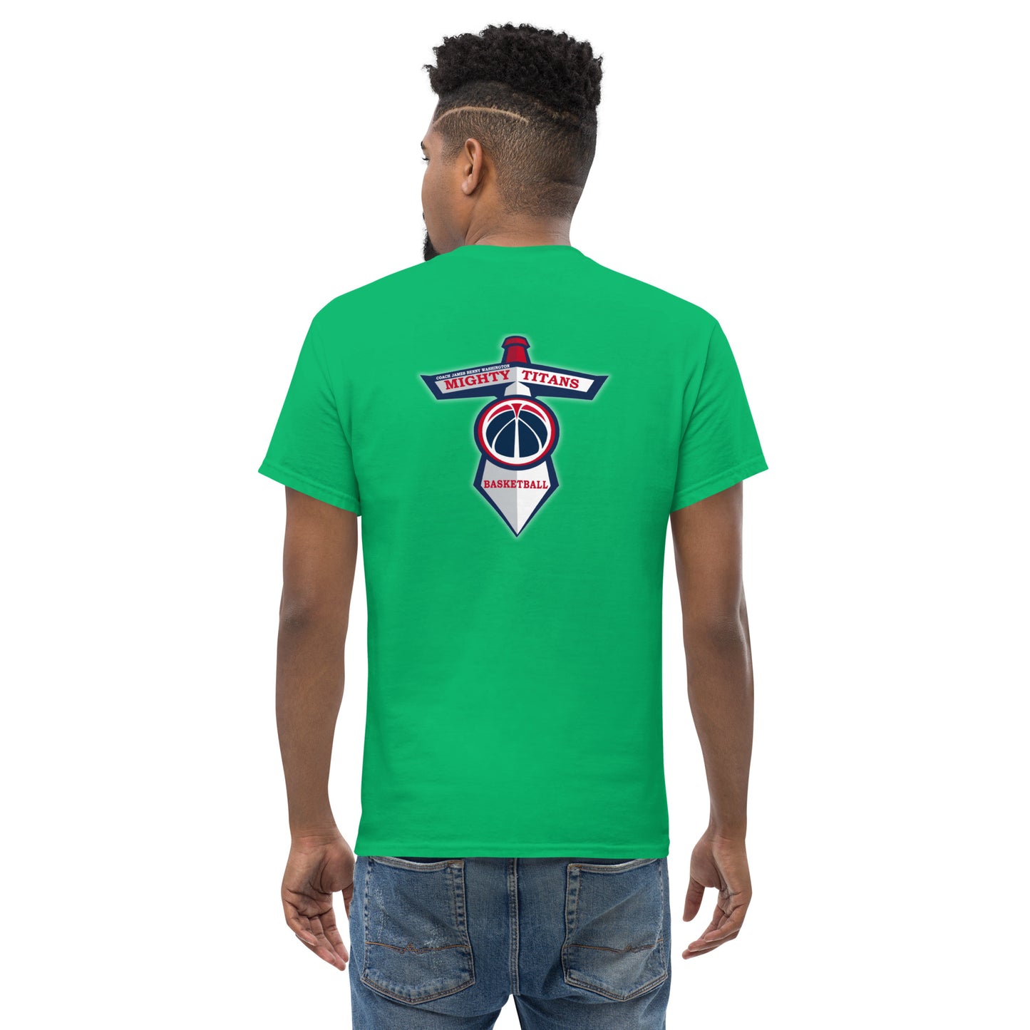 Titan Logo chest and back Unisex classic tee