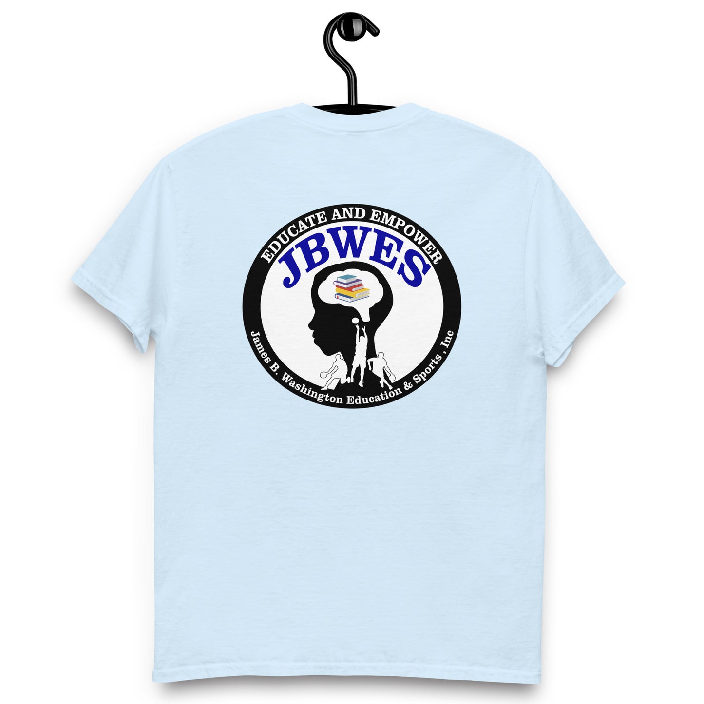 JBWES Digital Solid Logo front and back Unisex classic tee