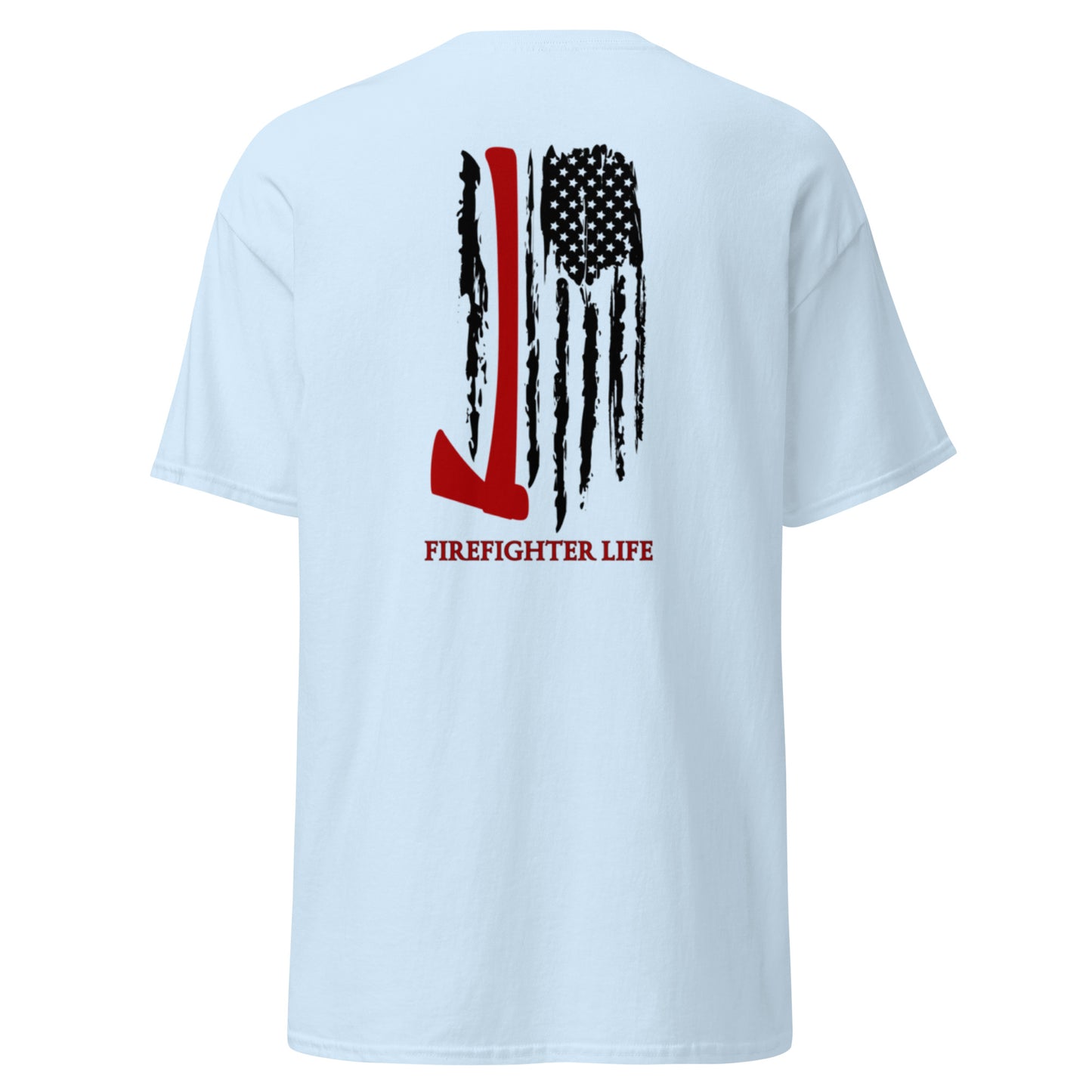 Firefighter Life Unisex classic tee front and back print