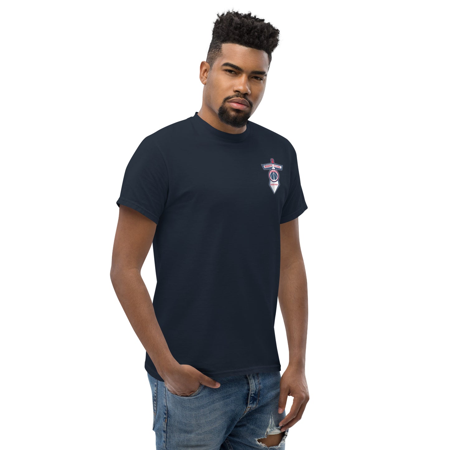 Titan Logo chest and back Unisex classic tee