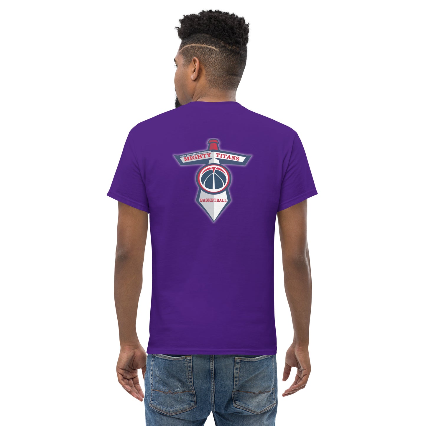 Titan Logo chest and back Unisex classic tee