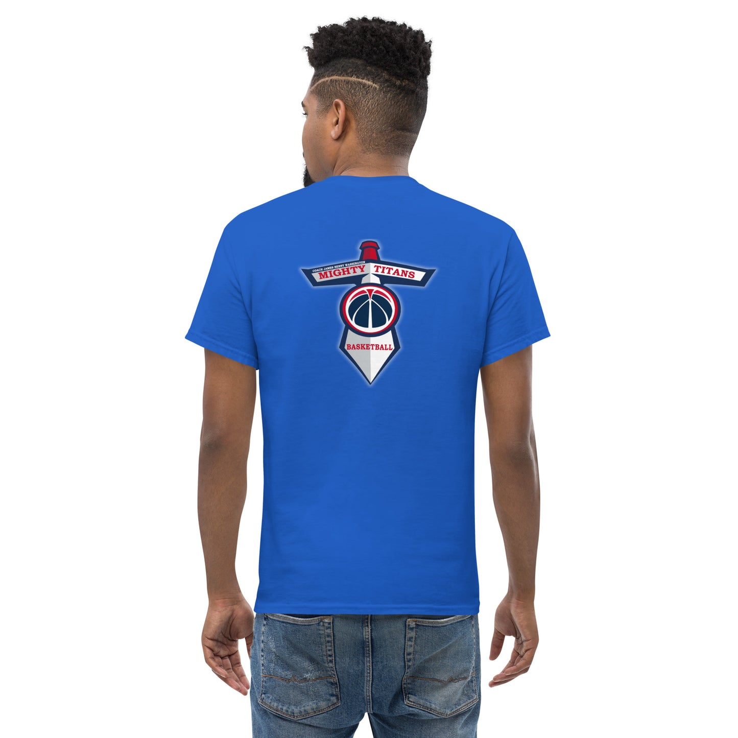 Titan Logo chest and back Unisex classic tee