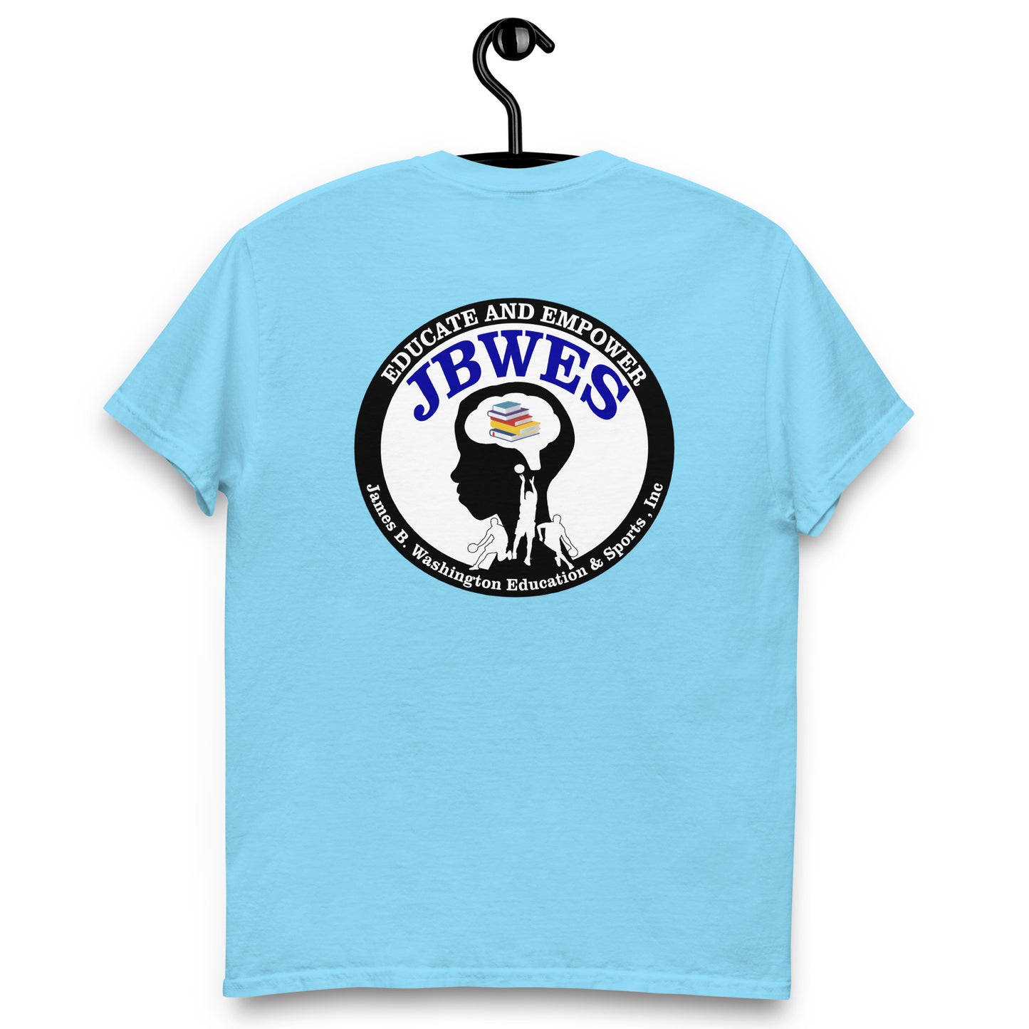 JBWES Digital Solid Logo front and back Unisex classic tee