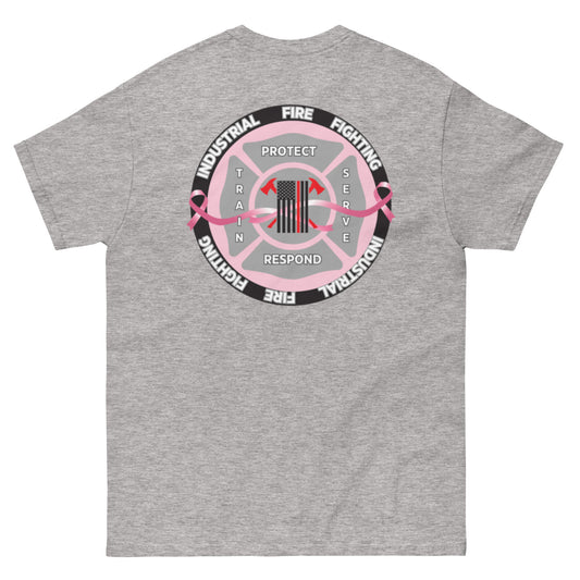 Industrial Fire Fighting Breast Cancer Awareness Month Unisex classic tee