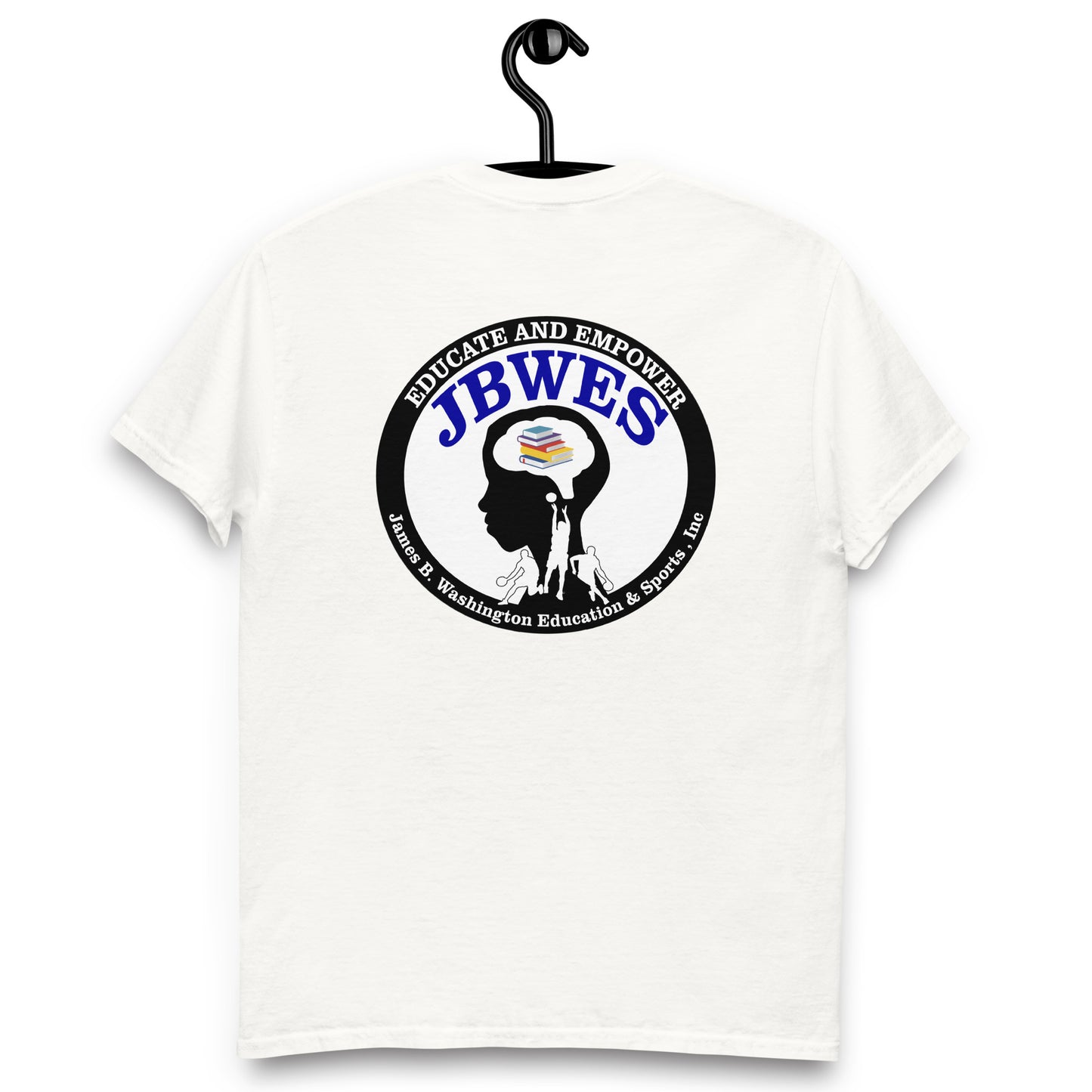 JBWES Digital Solid Logo front and back Unisex classic tee